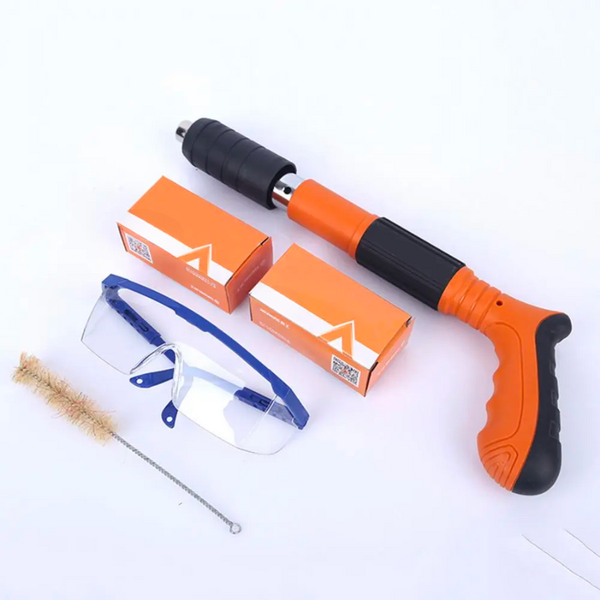 Cordless 3-in-1 Fastening Gun + 100 Concrete Nails – Mookly