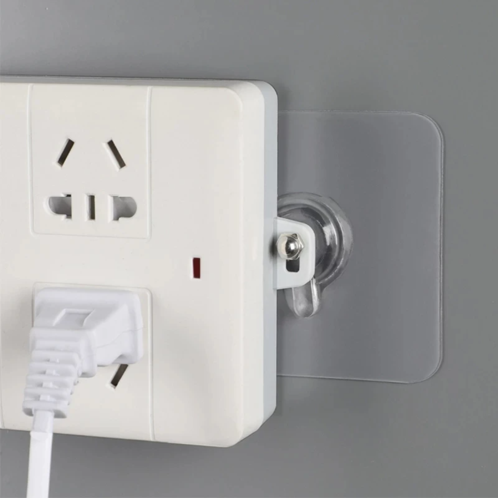 Gancho transparente de montaje en pared gratuito (20 uds.)